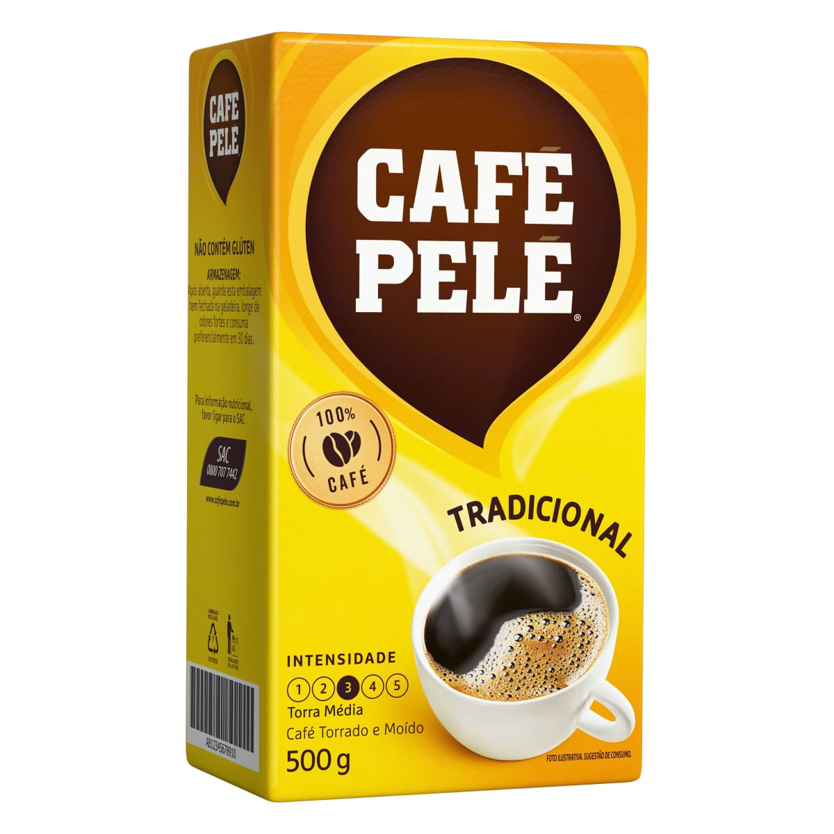 Café Pelé Tradicional à Vacuo 500g