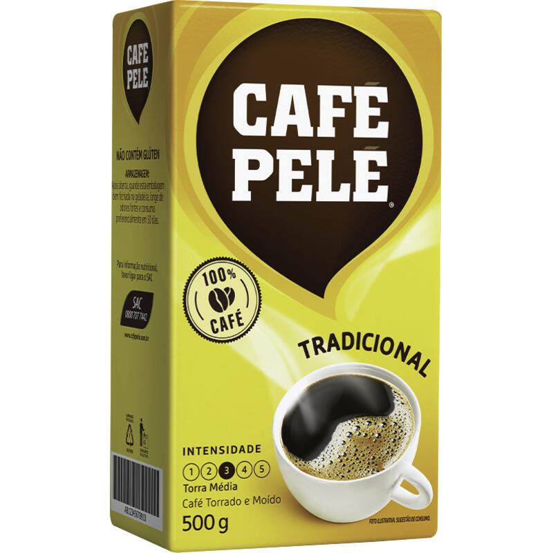 Café Pelé Tradicional à Vacuo 500g