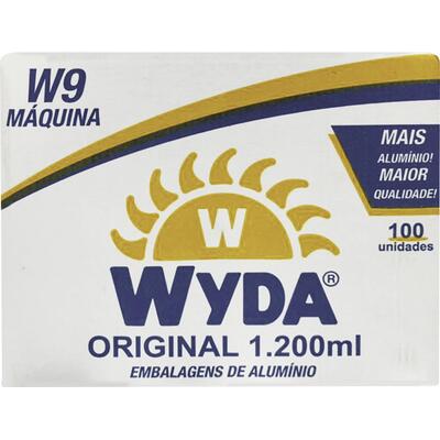 Embalagem de Alumínio Wyda Nº 9 1200ml Máquina 100 un
