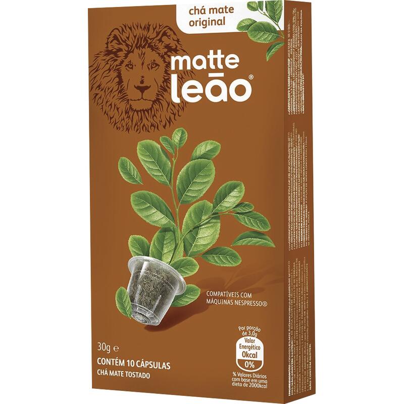 Chá em Cápsulas Matte Leão Natural 10 un