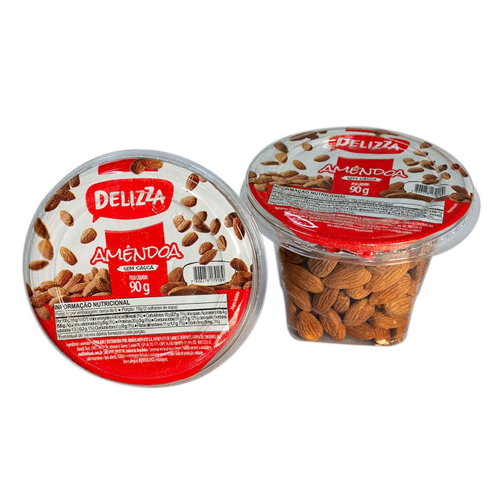 Amêndoas Laminada Delizza 90g