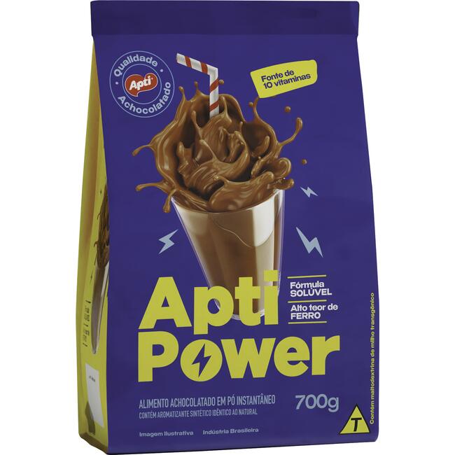 Achocolatado em Pó Apti Power 700g