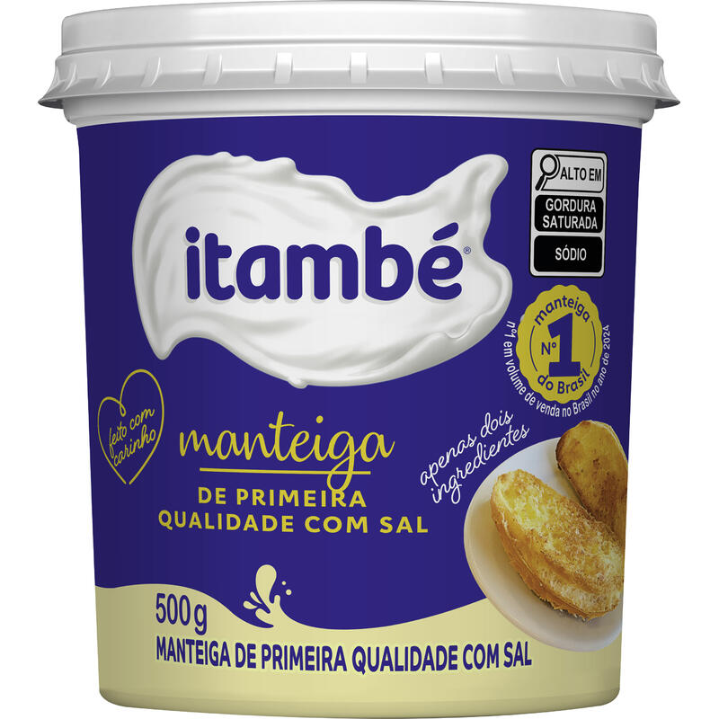 Manteiga Itambé Com Sal 500g