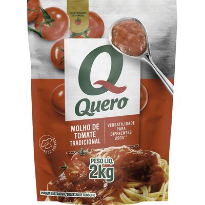 Molho de Tomate Quero Tradicional 2kg