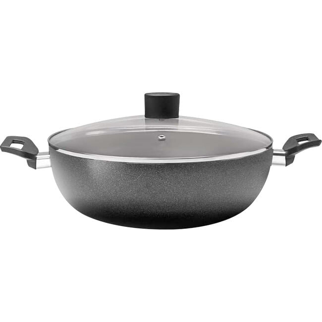 Panela Wok Brinox 28 Ebony Preta un