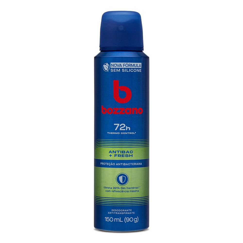 Desodorante Aerossol Bozzano Fresh Masculino 150ml
