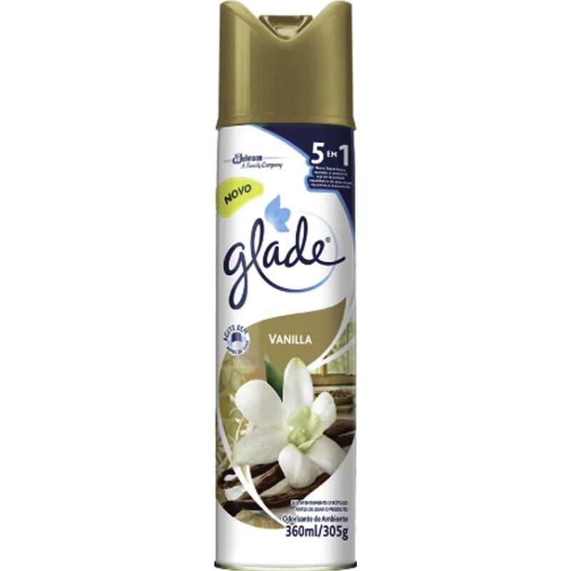 Desodorizador Aerosol Glade Vanilla 360ml