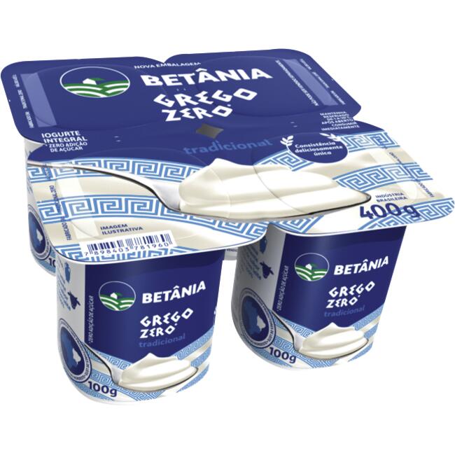 Iogurte Betânia Light Grego Tradicional 400g