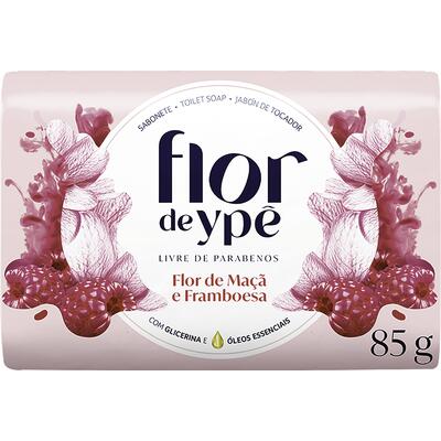 Sabonete Flor de Ypê Flor de Maçã e Framboesa 85g