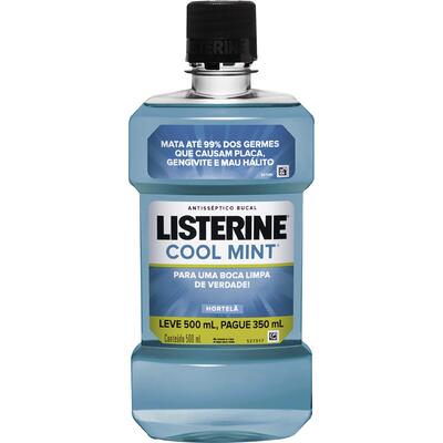 Antisséptico Bucal Listerine Cool Mint 500ml