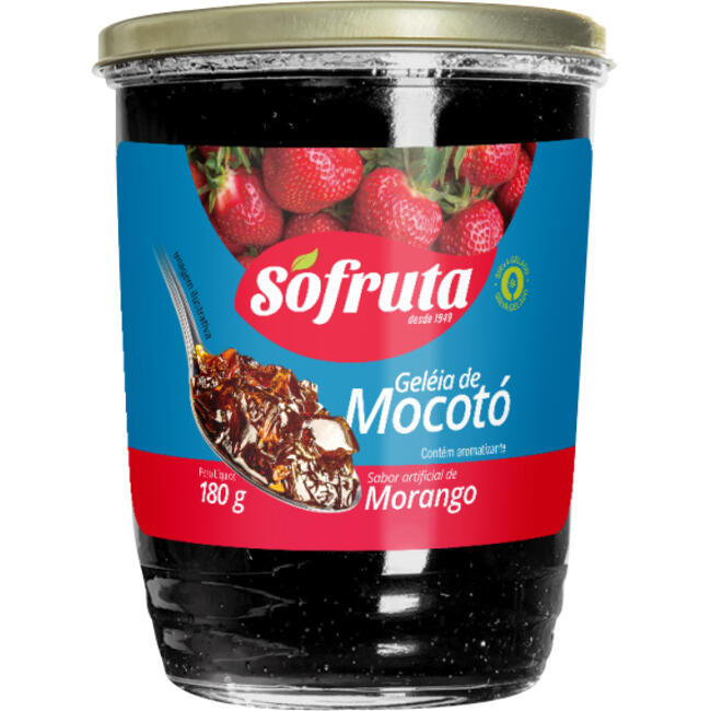 Geléia de Mocotó SóFruta Morango 180g