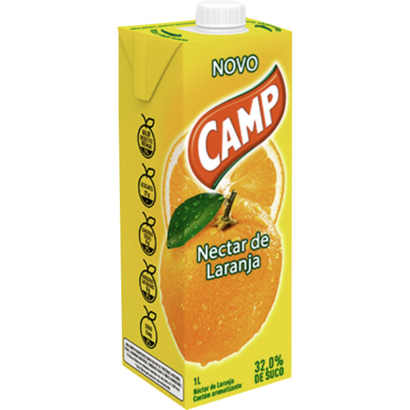 Suco Néctar Camp Laranja 1L