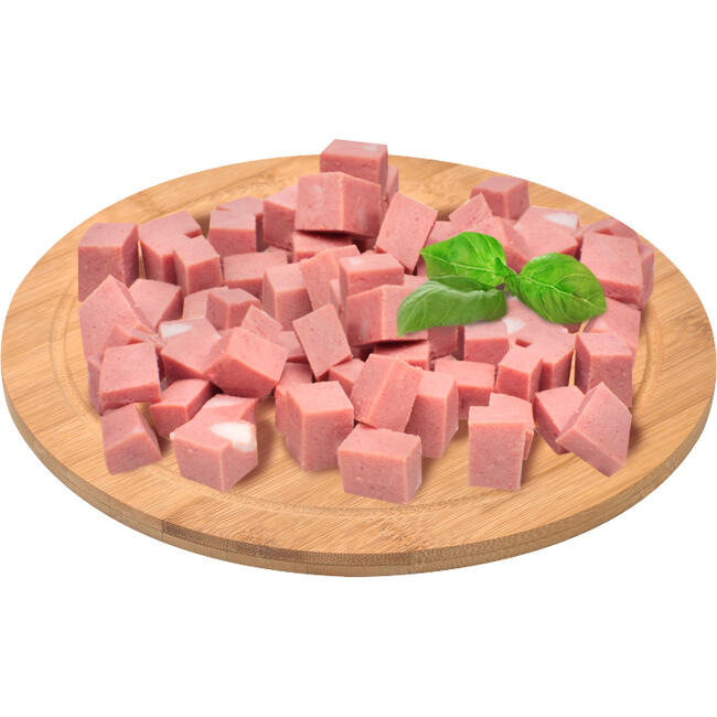 Mortadela com Toucinho em Cubo Lebon quilo