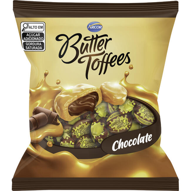 Bala Arcor Butter Toffees Chocolate 400g