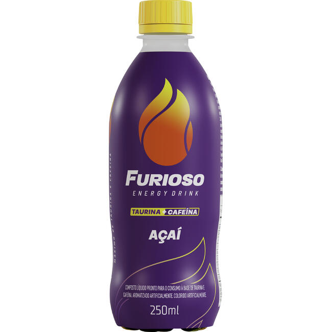 Energético Furioso Açaí 250ml