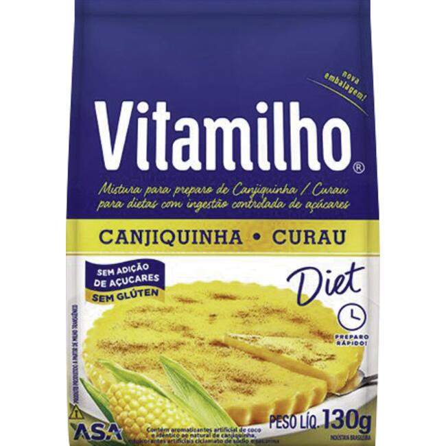 Canjiquinha Vitamilho Diet 130g