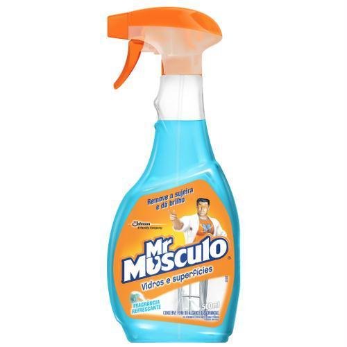 Limpador MR MÚSCULO para Vidros e Superfícies 500ml