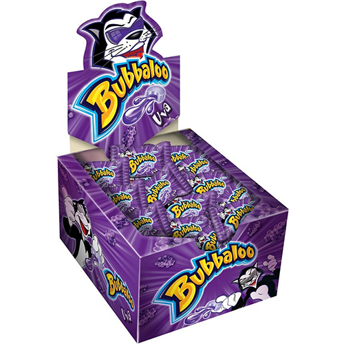 Chiclete Bubbaloo Uva 60x5g