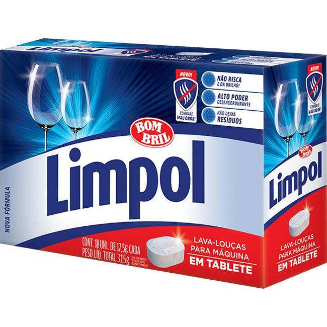 Lava Louças em Tablete Limpol 315g