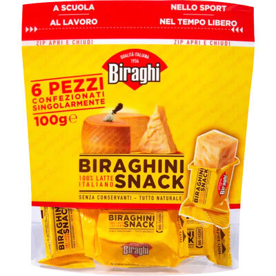 Queijo Gran Biraghi Snack 100g