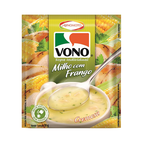 Sopa Vono® Milho com Frango 18g