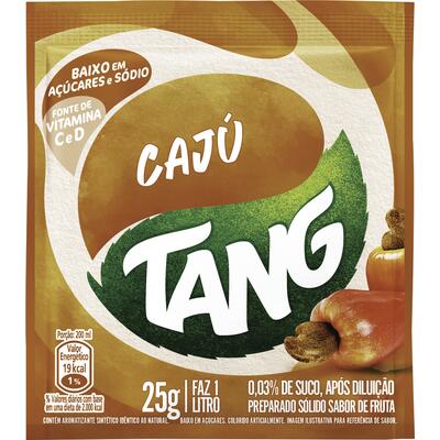 Refresco em Pó Tang Caju 25g