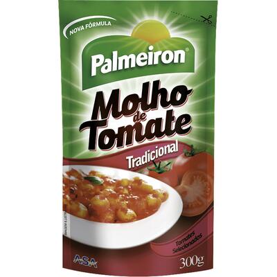 Molho de Tomate Palmeiron Tradicional 300g