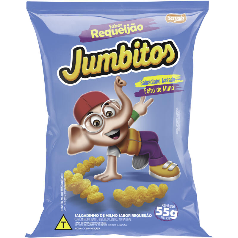 Salgadinho Jumbitos Requeijão 55g