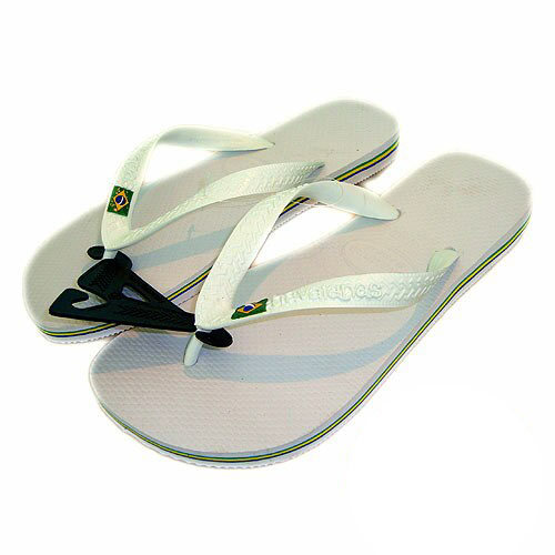Sandália Brasil Havaianas 43/44 - Branca Par