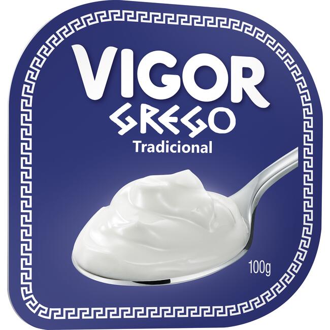 Iogurte Vigor Grego Tradicional un 100g