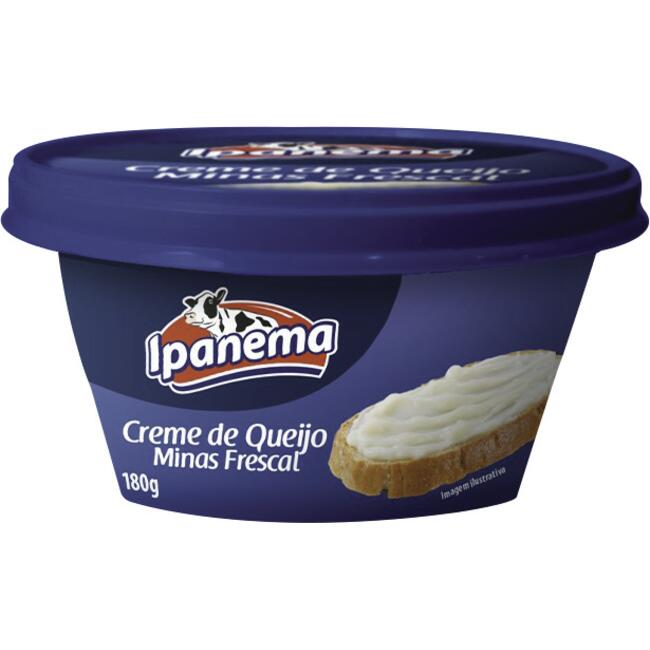 Creme de Queijo Ipanema Minas Frescal 180g