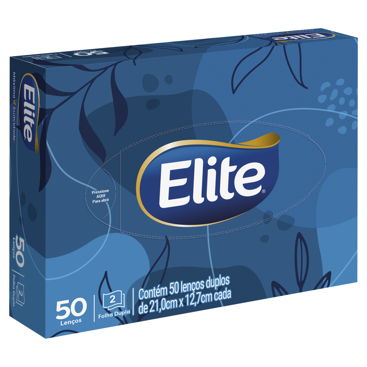 Lenço de Papel SOFTYS com 50 Unidades