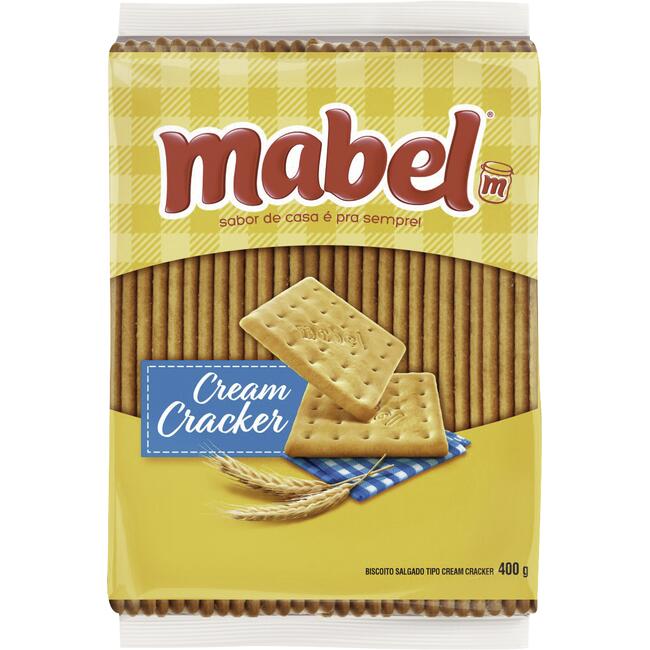 Biscoito Mabel Cream Cracker 400g