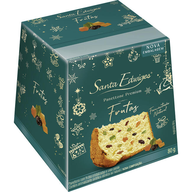 Mini Panetone Santa Edwiges Frutas 80g
