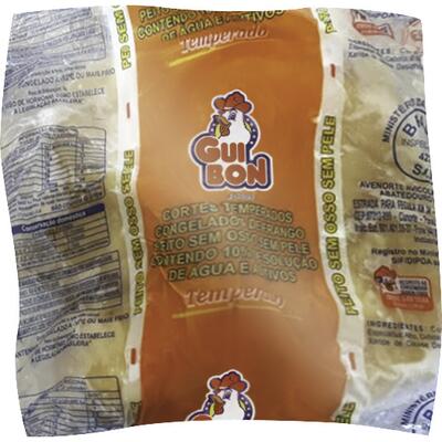 Filé de Peito de Frango Guibon Cong Temp Preço por quilo no pct