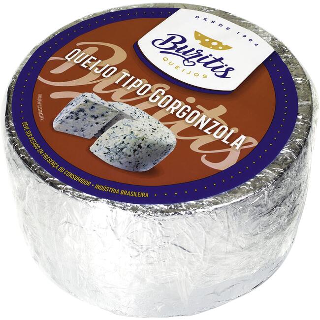 Queijo Buritis Gorgonzola Preço por quilo na peça