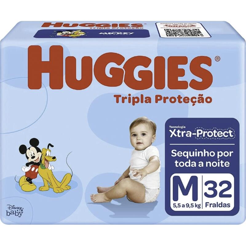 Fralda Desc Turma da Mônica Jumbo Tripla Prot M 32un