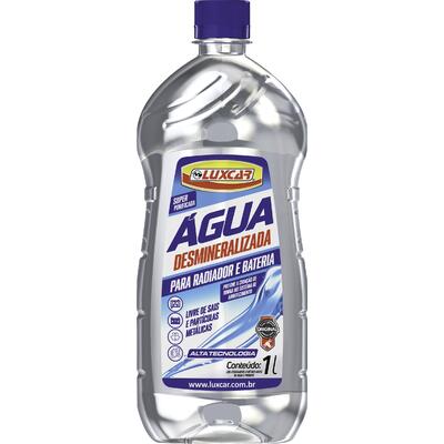 Água Desmineralizada Luxcar 1L