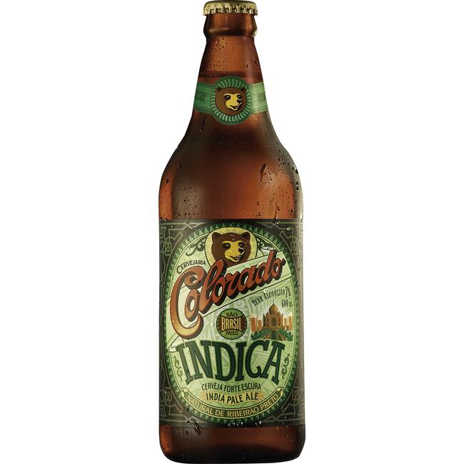 Cerveja Brasileira COLORADO Indica Garrafa 600ML