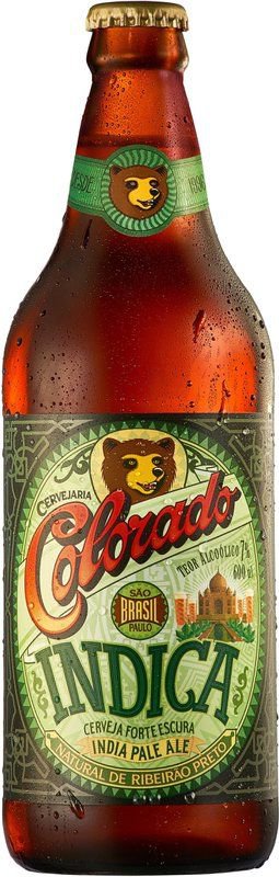 Cerveja Brasileira COLORADO Indica Garrafa 600ML