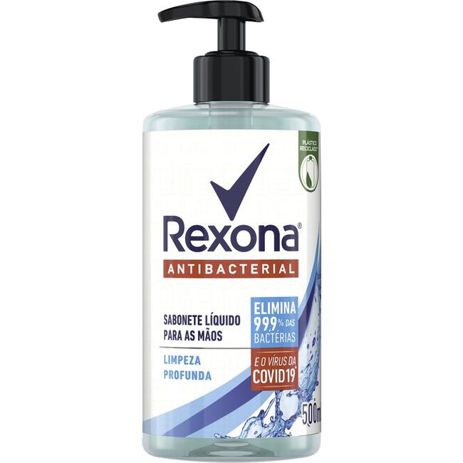 Sabonete Líquido Rexona Limpeza Profunda 500ml