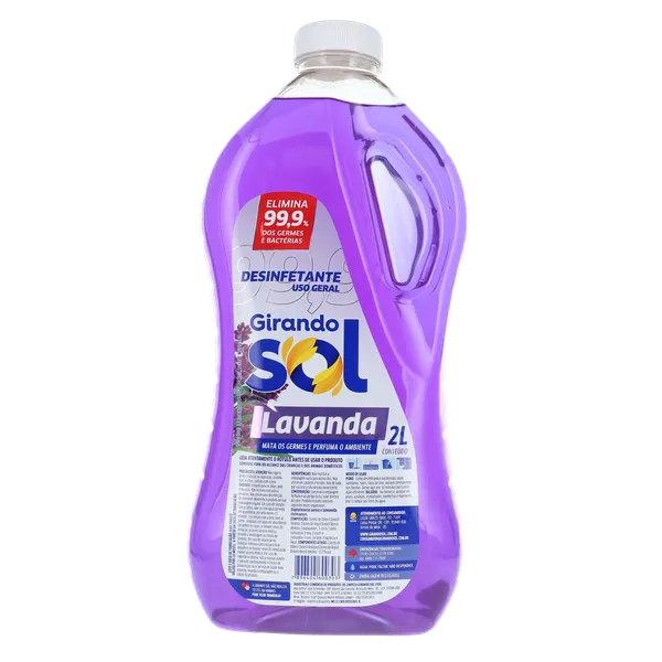 Desinfetante Girando Sol 2 Litros - Lavanda