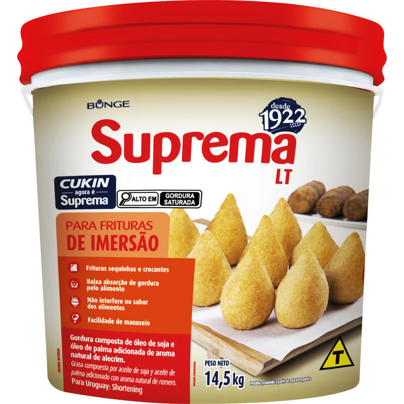 Gordura Vegetal Suprema 14,5kg