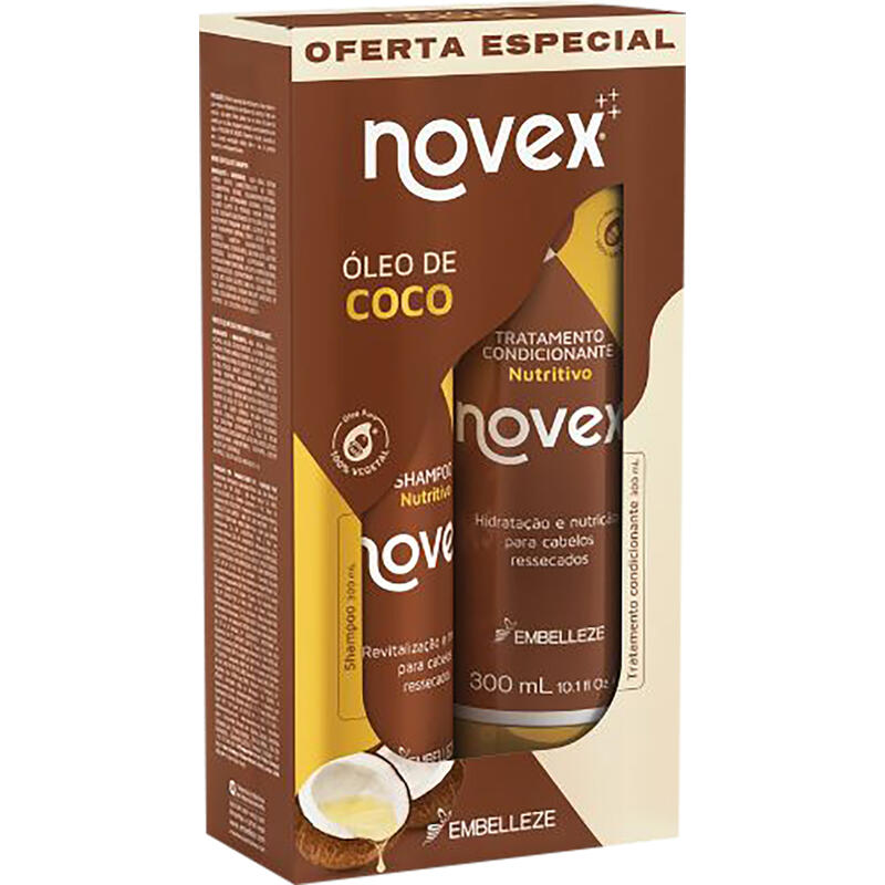 Kit Novex Shampoo + Condicionador Óleo de Coco