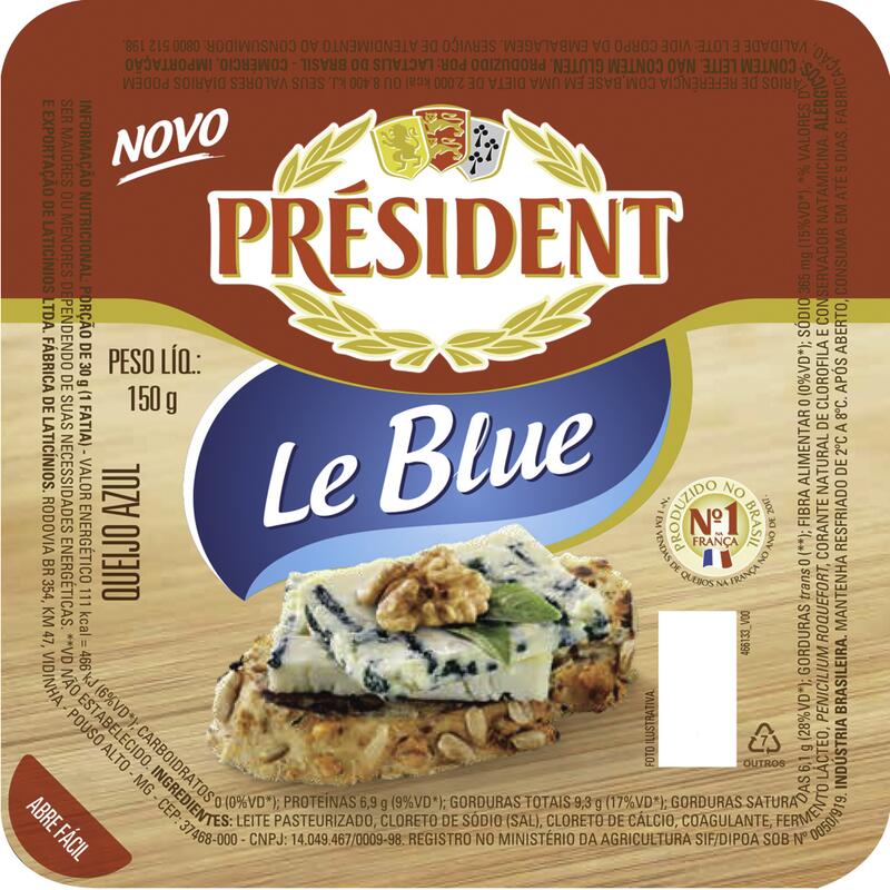 Queijo Azul Président Le Blue 150g