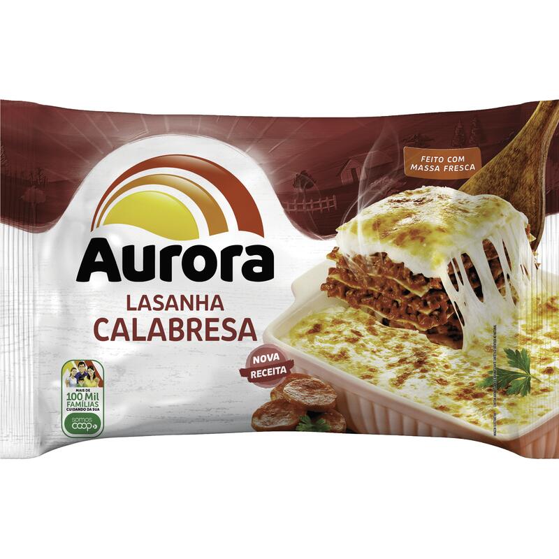 Lasanha Aurora Calabresa 600g