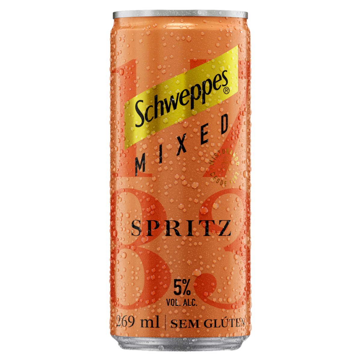 Bebida Mista SCHWEPPES Mixed Spritz Sem Glúten 269ml