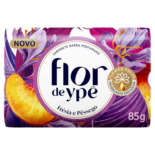Sabonete Flor de Ypê Frésia e Pêssego 85g