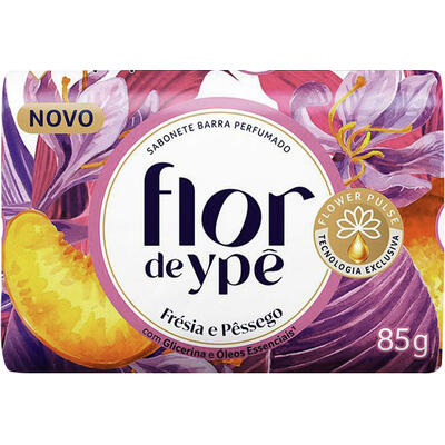 Sabonete Flor de Ypê Frésia e Pêssego 85g
