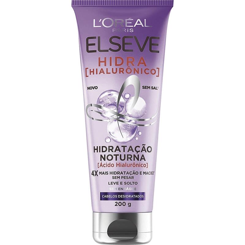 Creme de Tratamento para Cabelo Elseve Hidra Noite 200g